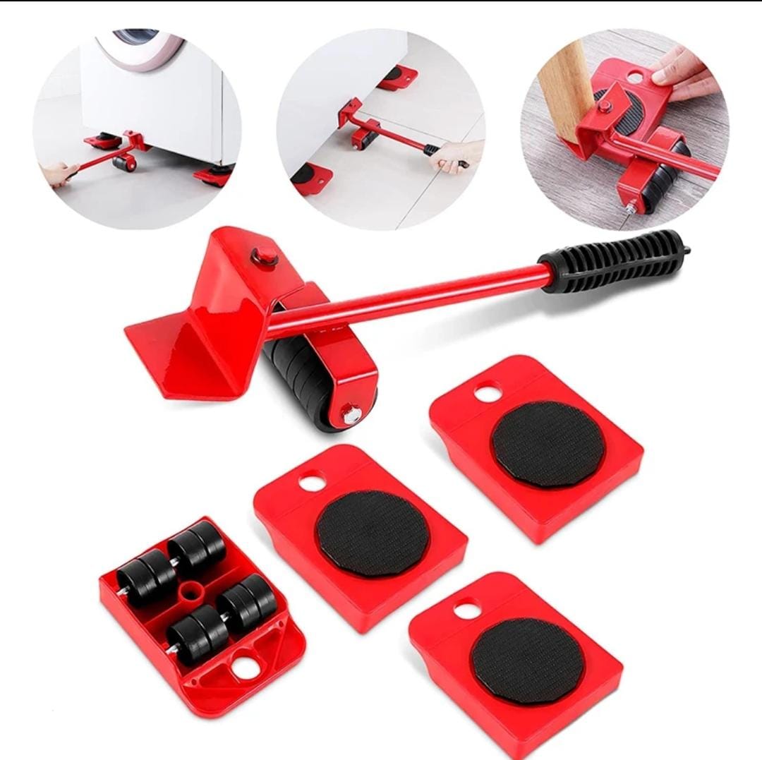 Furniture Lifter Mover Tool Set Furniture Lifting Wheels (5PCS)