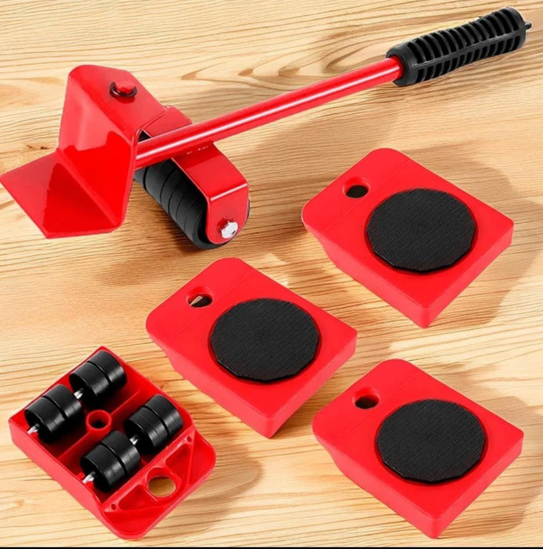 Furniture Lifter Mover Tool Set Furniture Lifting Wheels (5PCS)