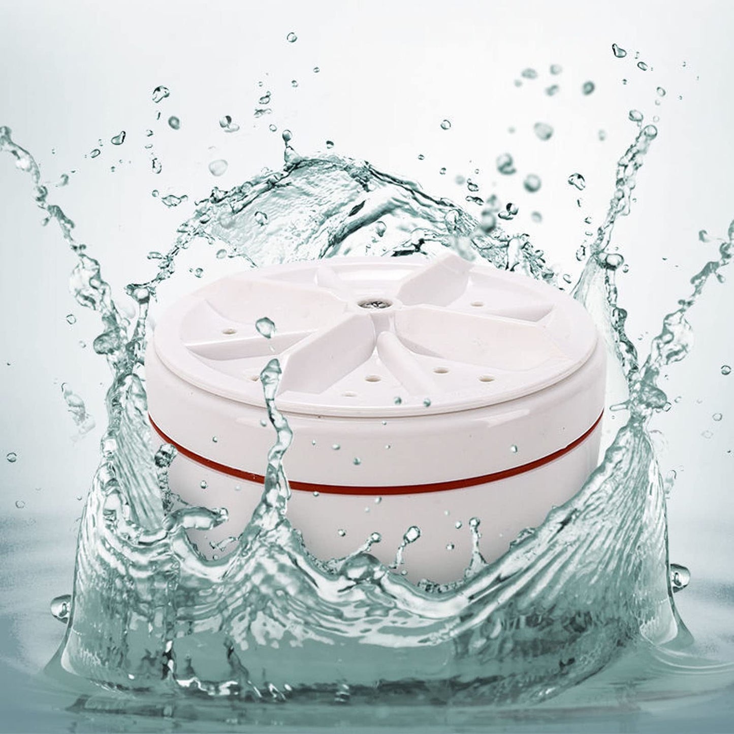 Mini Washing Machine Ultrasonic Turbine Washing Machine Portable Turbo Washer