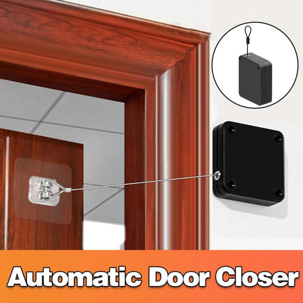 Punch Free Automatic Sensor Door Closer, Automatically Close For All Doors