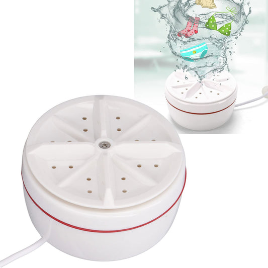 Mini Washing Machine Ultrasonic Turbine Washing Machine Portable Turbo Washer