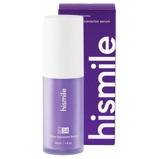 HiSmile v34 Color Corrector Purple Teeth Whitening Toothpaste