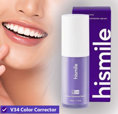HiSmile v34 Color Corrector Purple Teeth Whitening Toothpaste